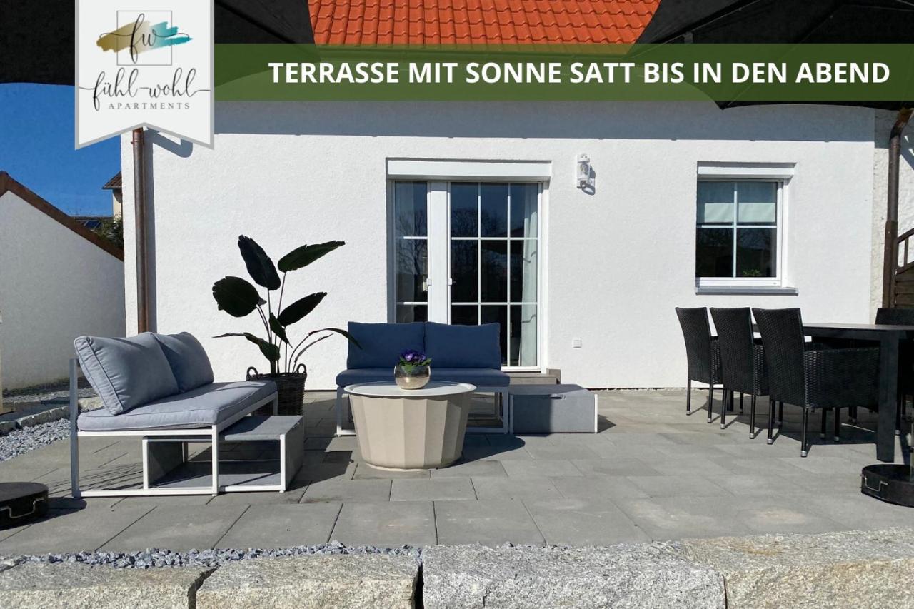 Ferienhaus Fantaisie - Wohnen Nahe Schlosspark -Stadtgrenze Bayreuth Fuer 1-5 Pers, Hunde Willkommen, Voll Eingezaeunt Eckersdorf Buitenkant foto