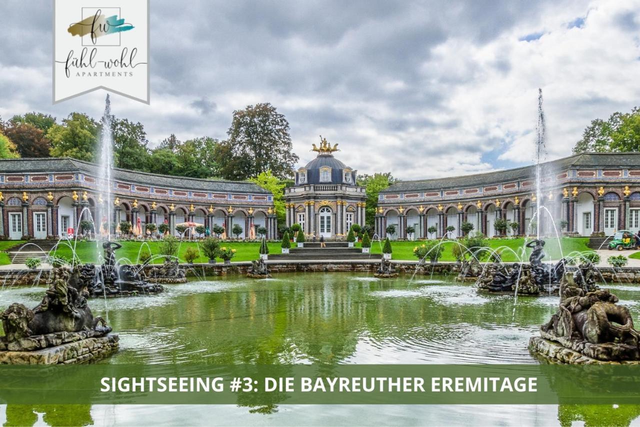 Ferienhaus Fantaisie - Wohnen Nahe Schlosspark -Stadtgrenze Bayreuth Fuer 1-5 Pers, Hunde Willkommen, Voll Eingezaeunt Eckersdorf Buitenkant foto